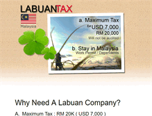 Tablet Screenshot of labuantax.com